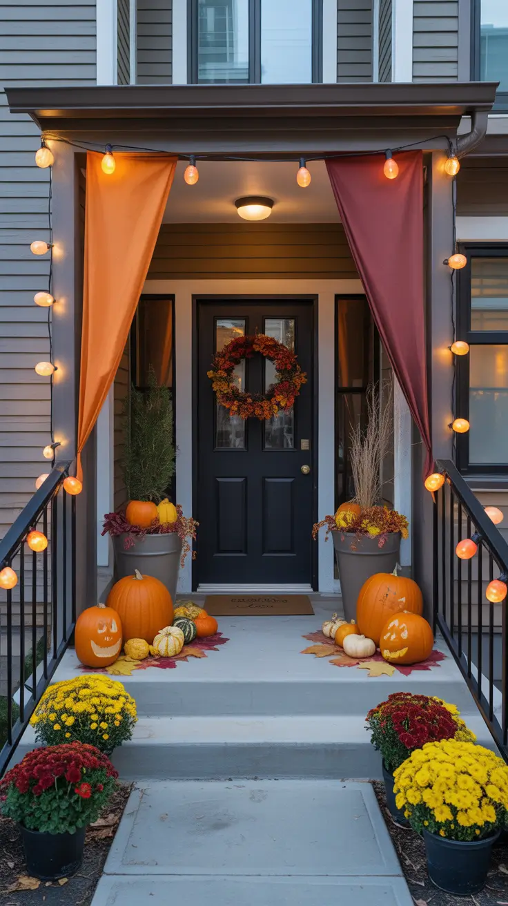 Halloween Porch Decorations Apartment Friendly And Easy