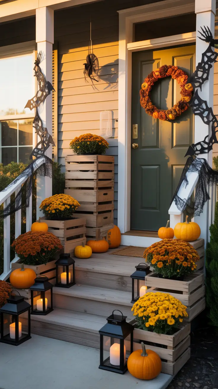 Halloween Porch Decorations Diy Using Dollar Tree Finds