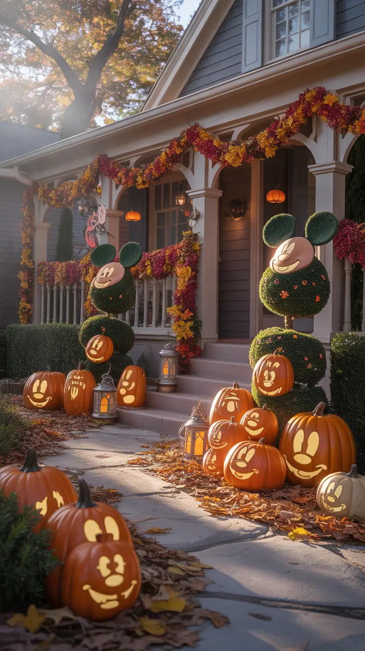 Outdoor Halloween Decor Ideas 2026 Disney Halloween Outdoor Decor Ideas With Whimsical Touches