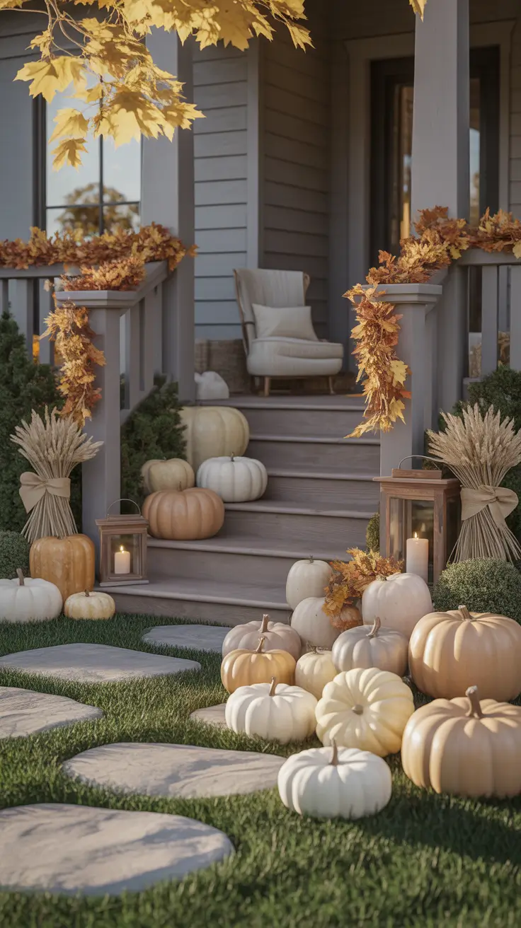 Outdoor Halloween Decor Ideas 2026 Classy Outdoor Halloween Decor Ideas Using Neutral Colors