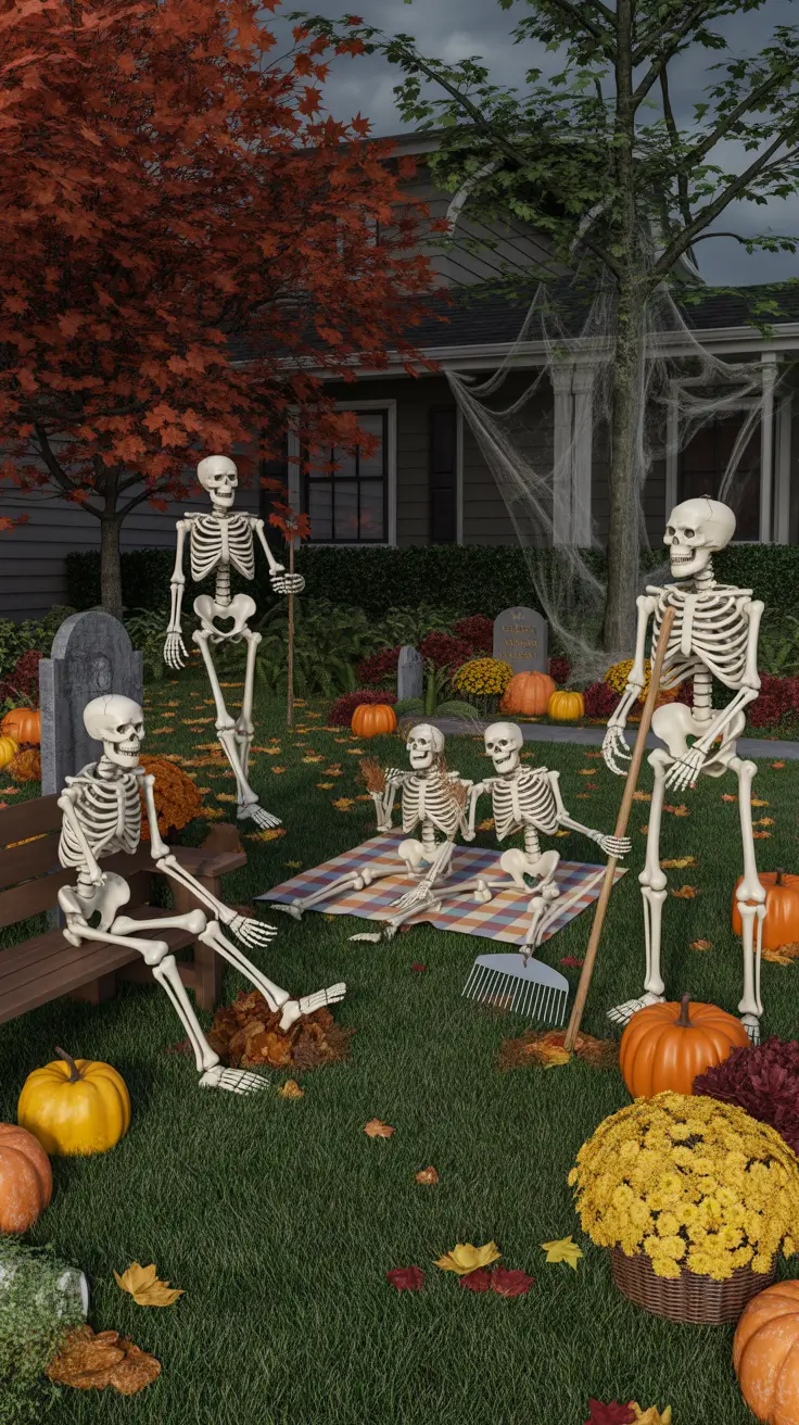 Outdoor Halloween Decor Ideas 2026 Colorful Porch Party Outdoor Halloween Decor Ideas