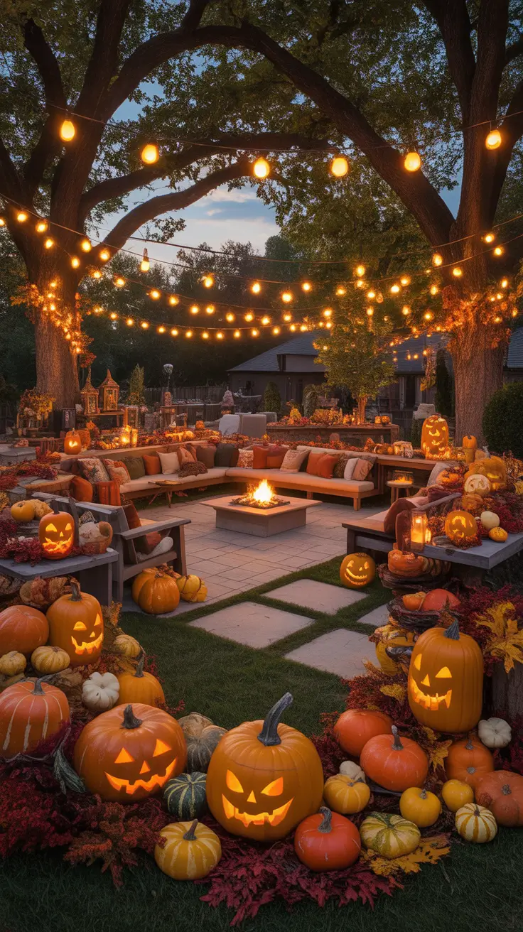 Outdoor Halloween Decor Ideas 2026 Outdoor Halloween Party Ideas Backyards Decor For Night Gatherings