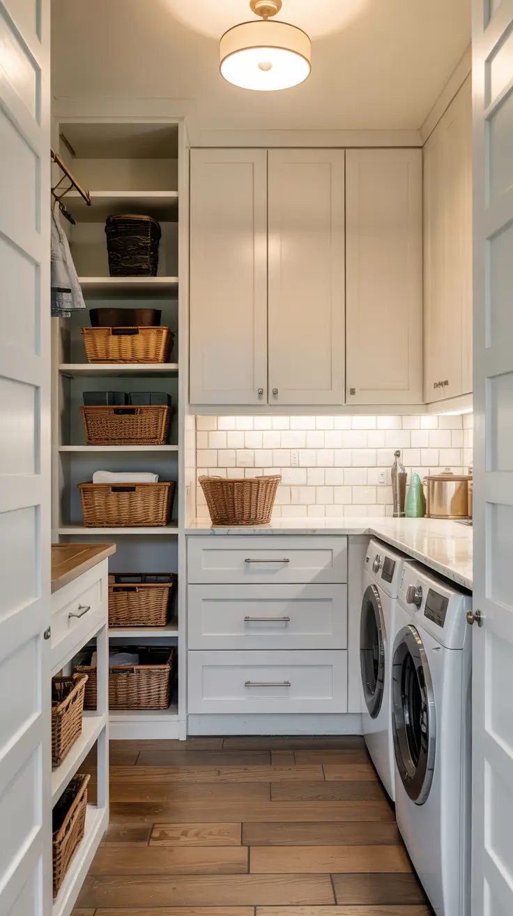 Pantry In Laundry Room Ideas 2026: Smart Combo Layouts For Modern And Farmhouse Homes