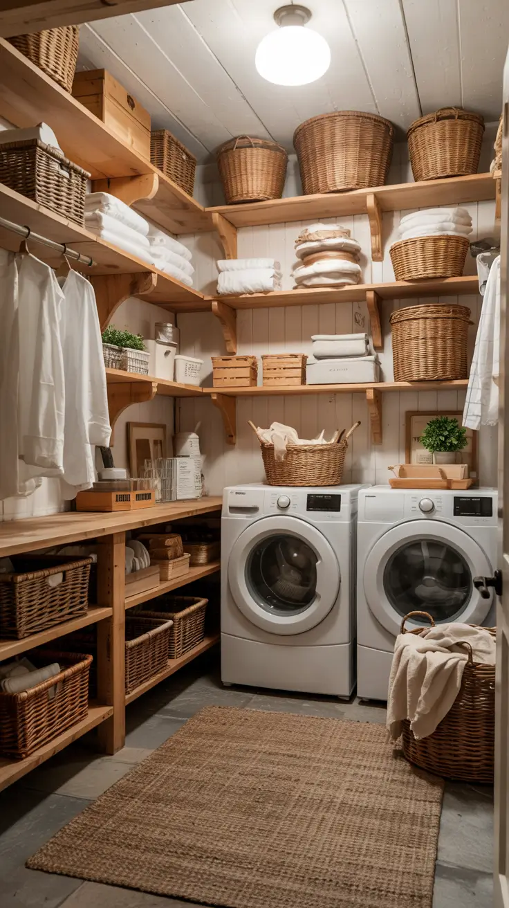 Pantry In Laundry Room Ideas 2026: Smart Combo Layouts For Modern And Farmhouse Homes