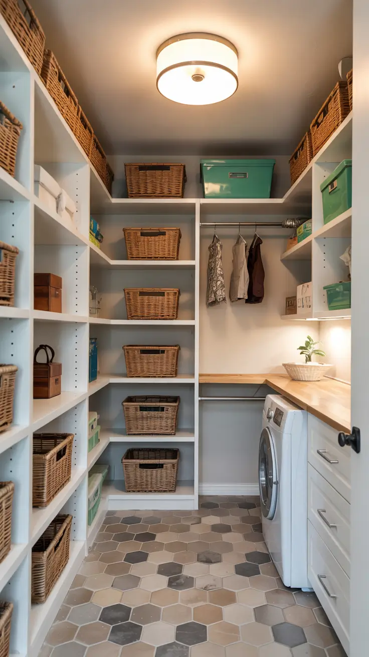 Pantry In Laundry Room Ideas 2026: Smart Combo Layouts For Modern And Farmhouse Homes