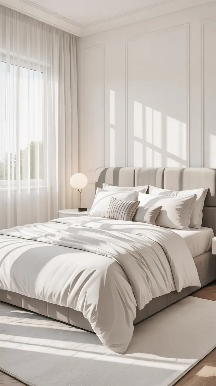 Queen Comforter Bedroom Sets Ideas 2026 Minimal White Queen Size Bed Comforter Bedroom Ideas