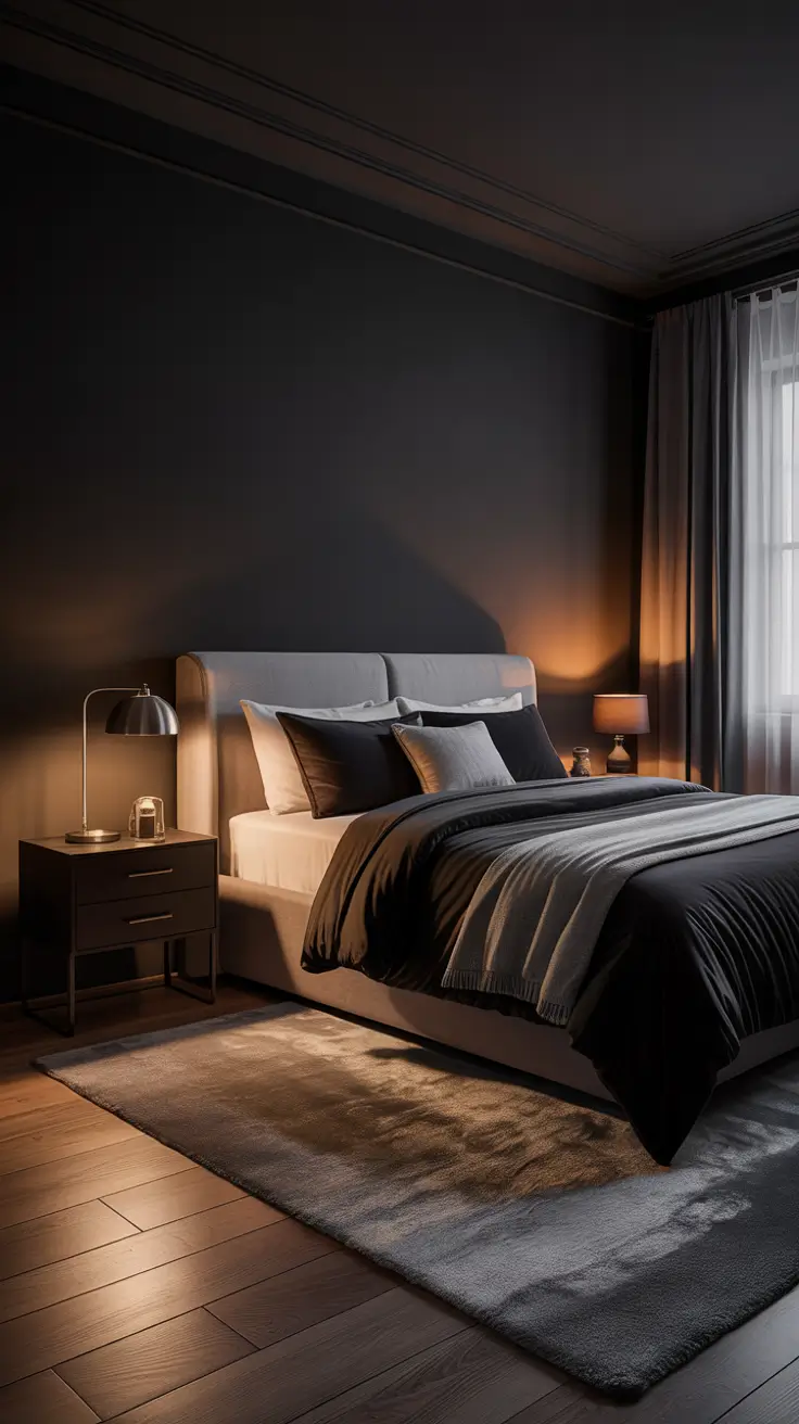 Queen Comforter Bedroom Sets Ideas 2026 Moody Dark Queen Comforter Bedroom Elegance