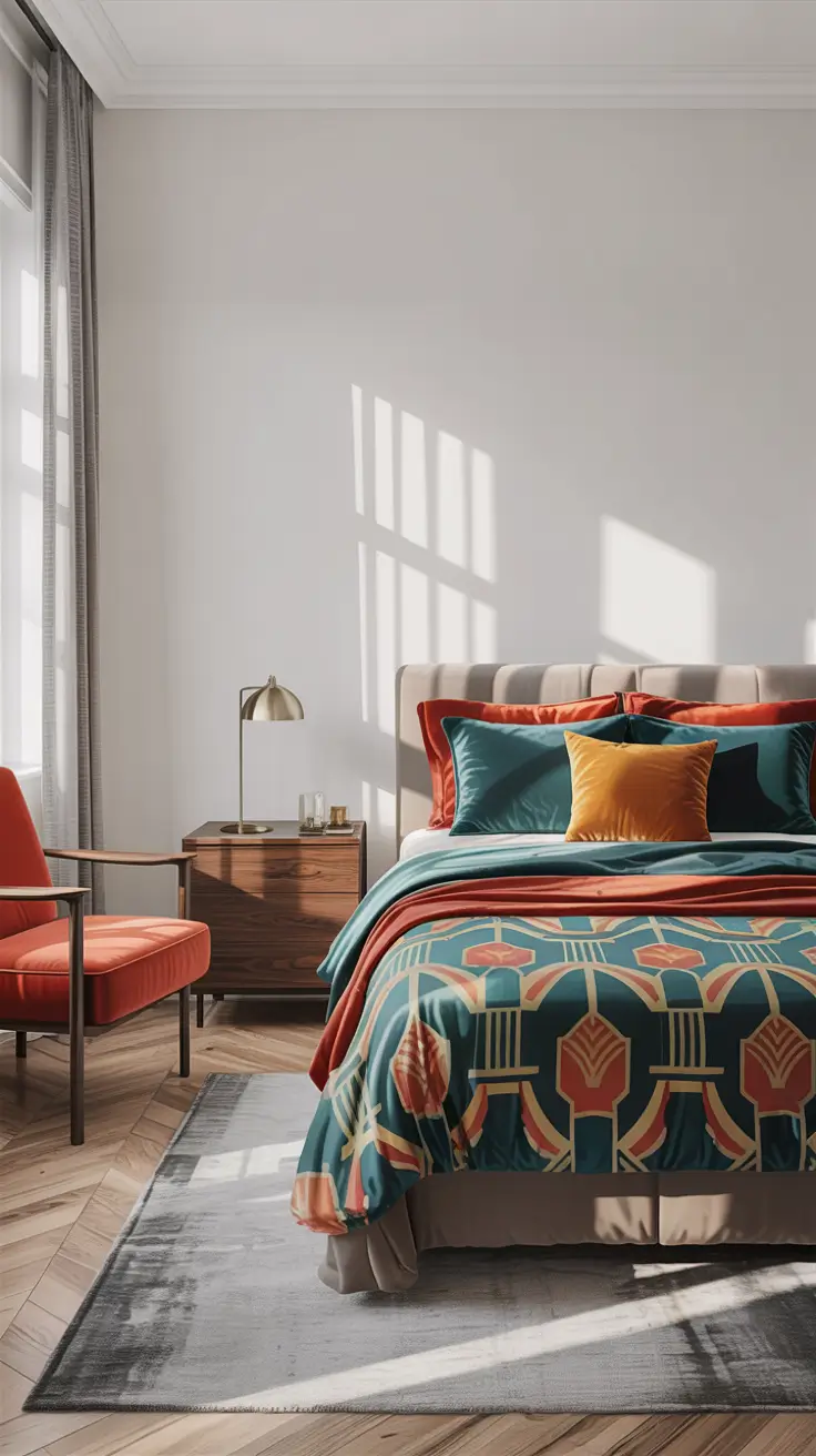 Queen Comforter Bedroom Sets Ideas 2026 Bold Pattern Queen Bedroom Comforter Styling Concepts