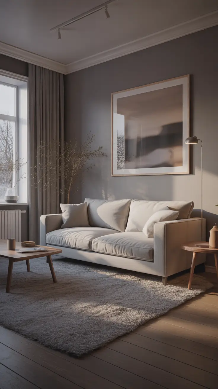 Scandinavian Living Room Ideas 2026 Minimalist Black And Gray Living Space