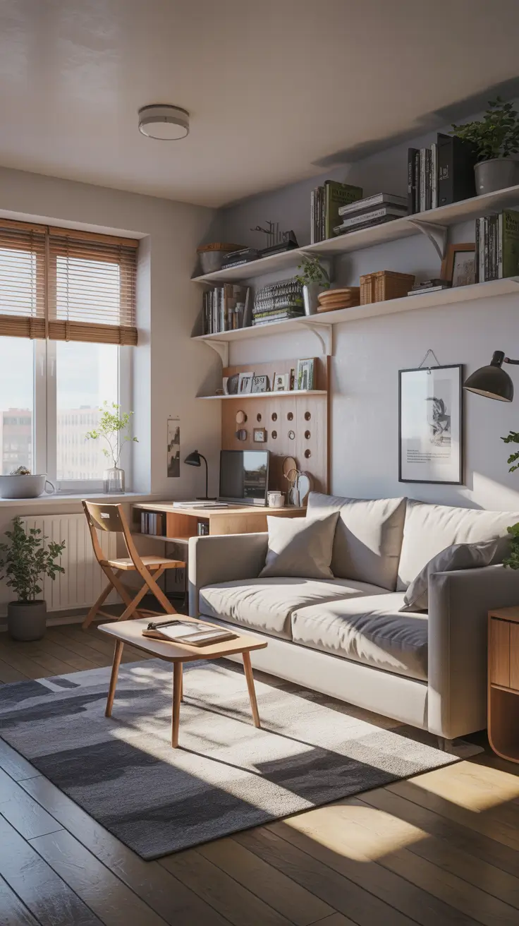 Scandinavian Living Room Ideas 2026 Scandinavian Living Rooms With Integrated Workspace Corners