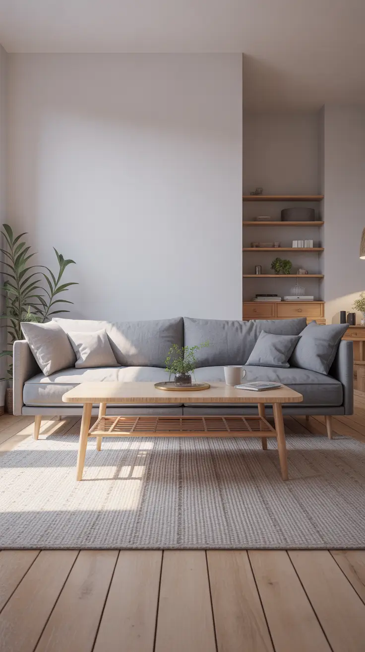 Scandinavian Living Room Ideas 2026 Grey Couch Living Room Ideas Scandinavian Style With Light Wood Details