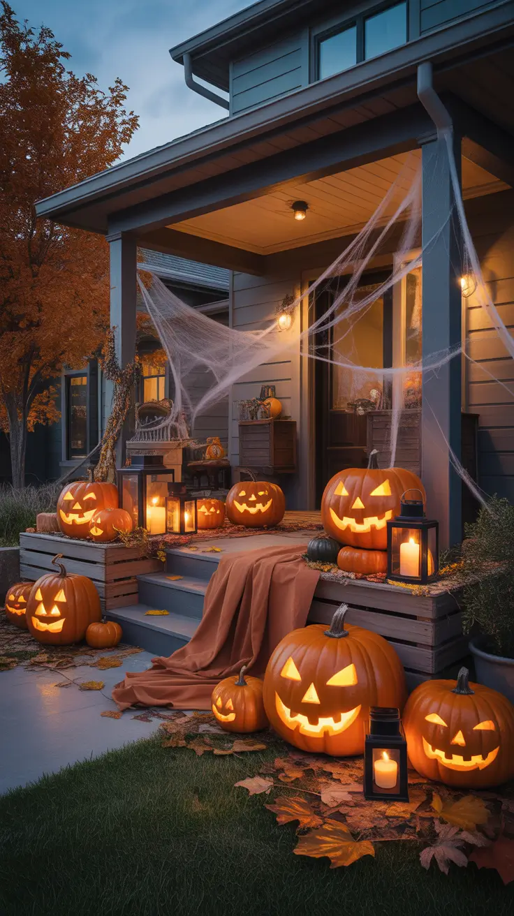 Diy Scary Halloween Decorations Outdoor Front Porch Projects
