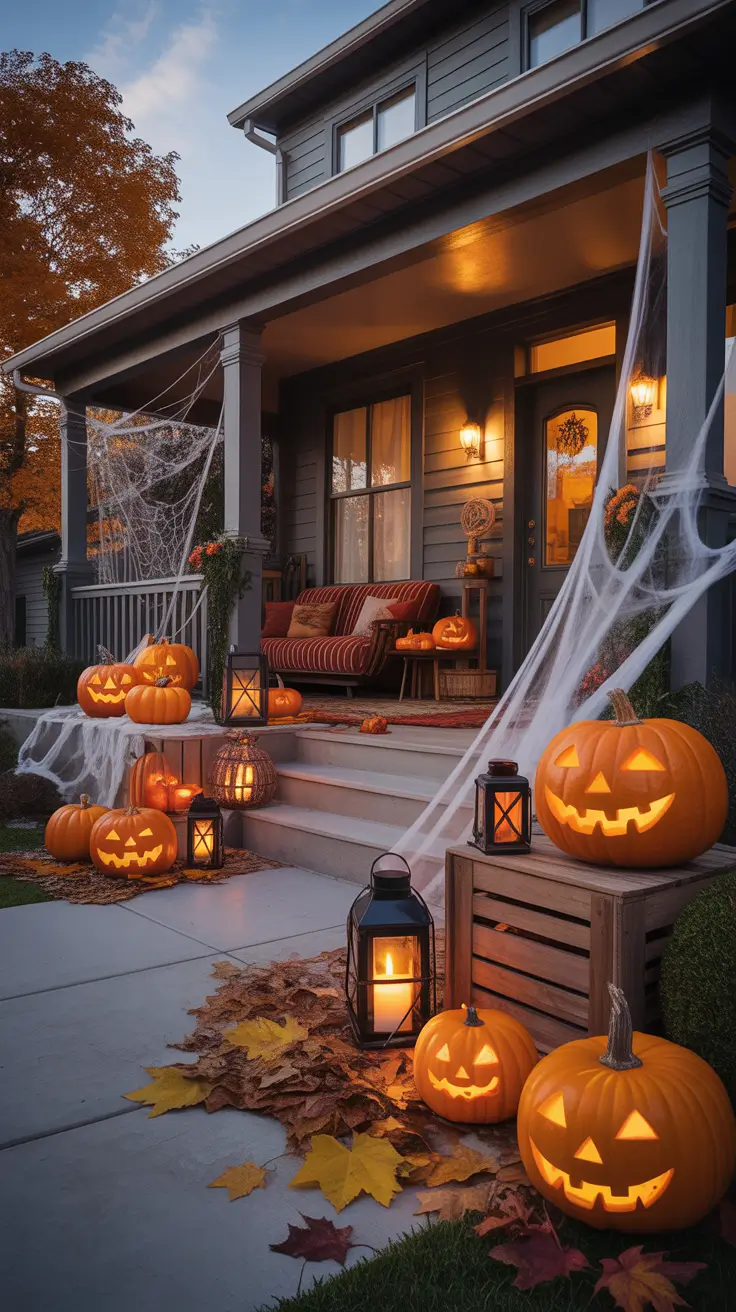 Diy Scary Halloween Decorations Outdoor Front Porch Projects