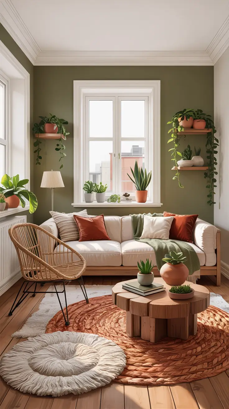 Small Apartment Living Room Ideas 2026 Small Apartment Living Room Ideas Boho Cozy Cozy Aesthetic