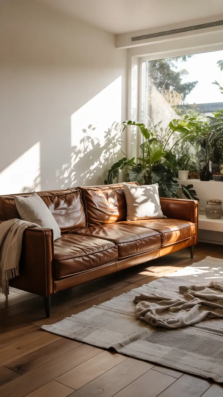 Sofa Minimalist Modern Ideas 2026 Leather Sofa Living Room Ideas In Modern Minimalist Spaces