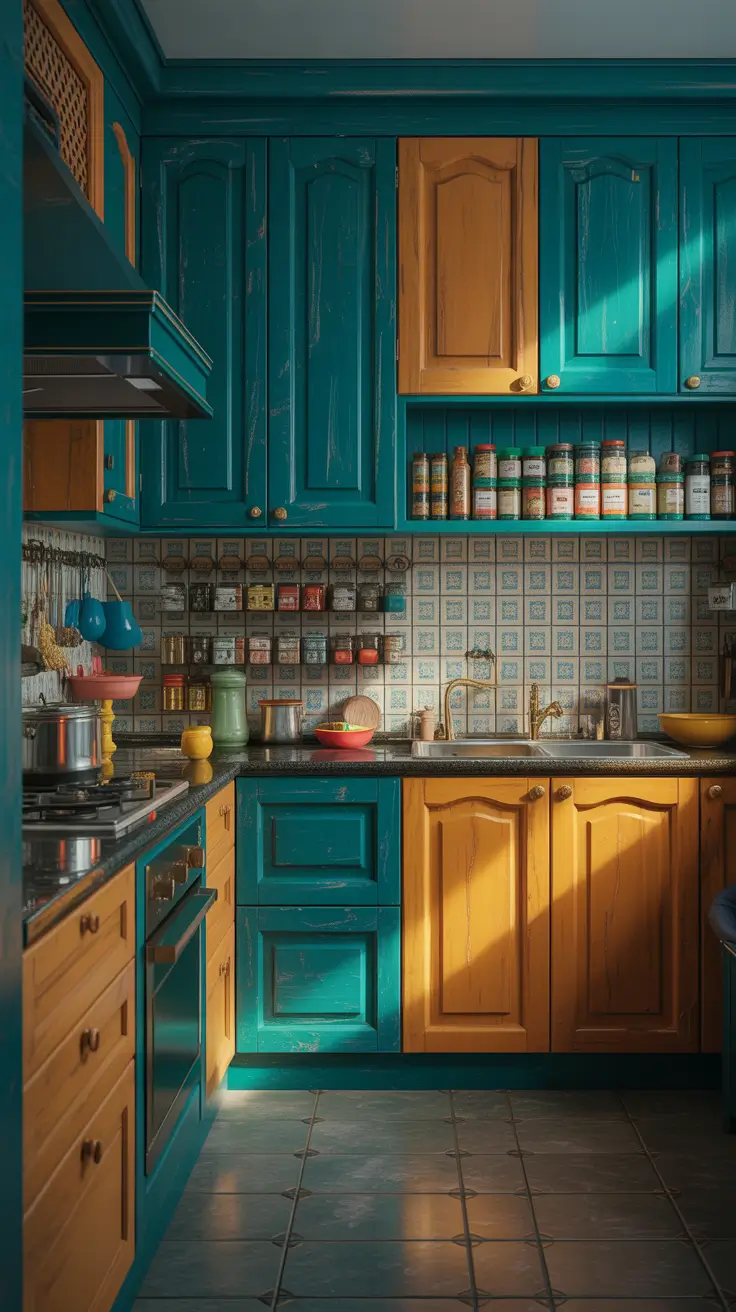 Style Kitchen Ideas 2026 Indian Style Kitchen Ideas Blending Spice And Color