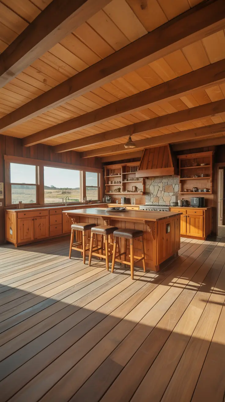 Style Kitchen Ideas 2026 Rustic Ranch Kitchen Ideas With Natural Wood Warmth