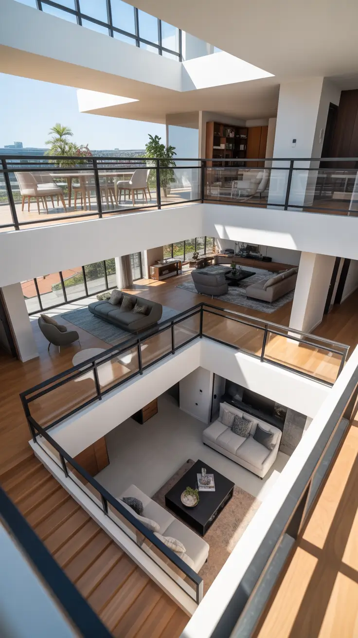 Sunken Living Room Ideas 2026 Split Level Railing Ideas Sunken Living Room Solutions