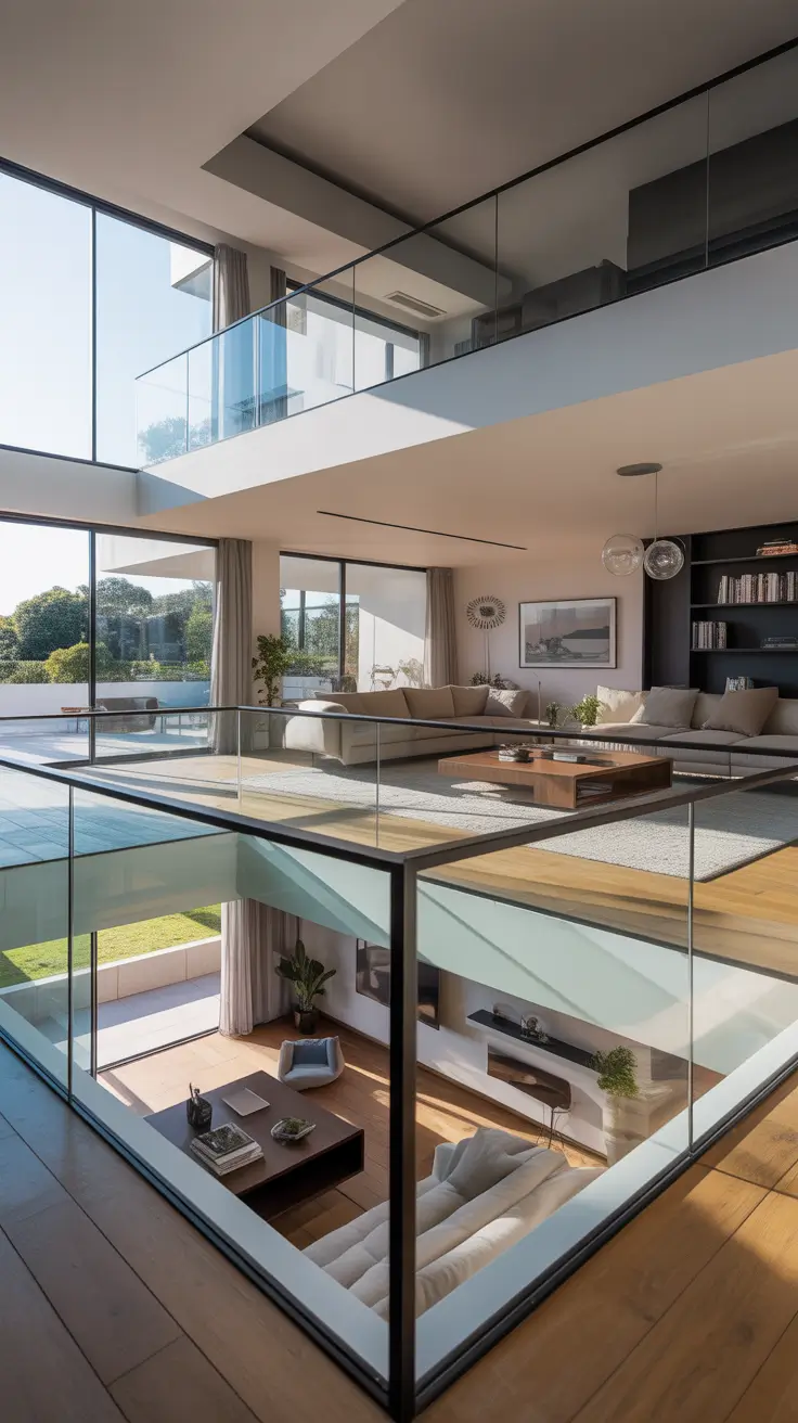 Sunken Living Room Ideas 2026 Split Level Railing Ideas Sunken Living Room Solutions