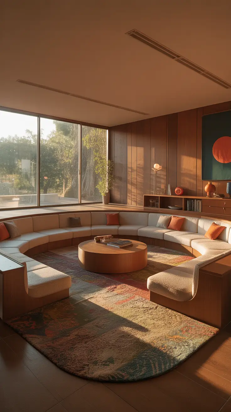 Sunken Living Room Ideas 2026 Sunken Living Room 70s Conversation Pit Ideas Reimagined