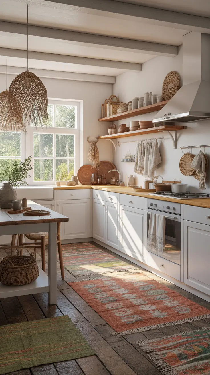 Vintage Kitchen Ideas 2026 Vintage Kitchen Ideas Cottage With Boho Textiles And Rustic Touches