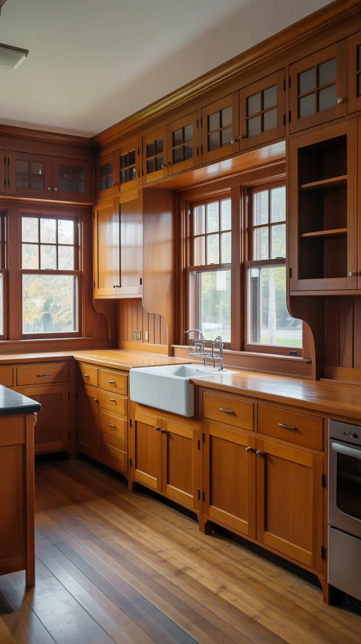 Vintage Kitchen Ideas 2026 Vintage Kitchen Ideas 1920s Craftsman Bungalows With Built In Cabinets