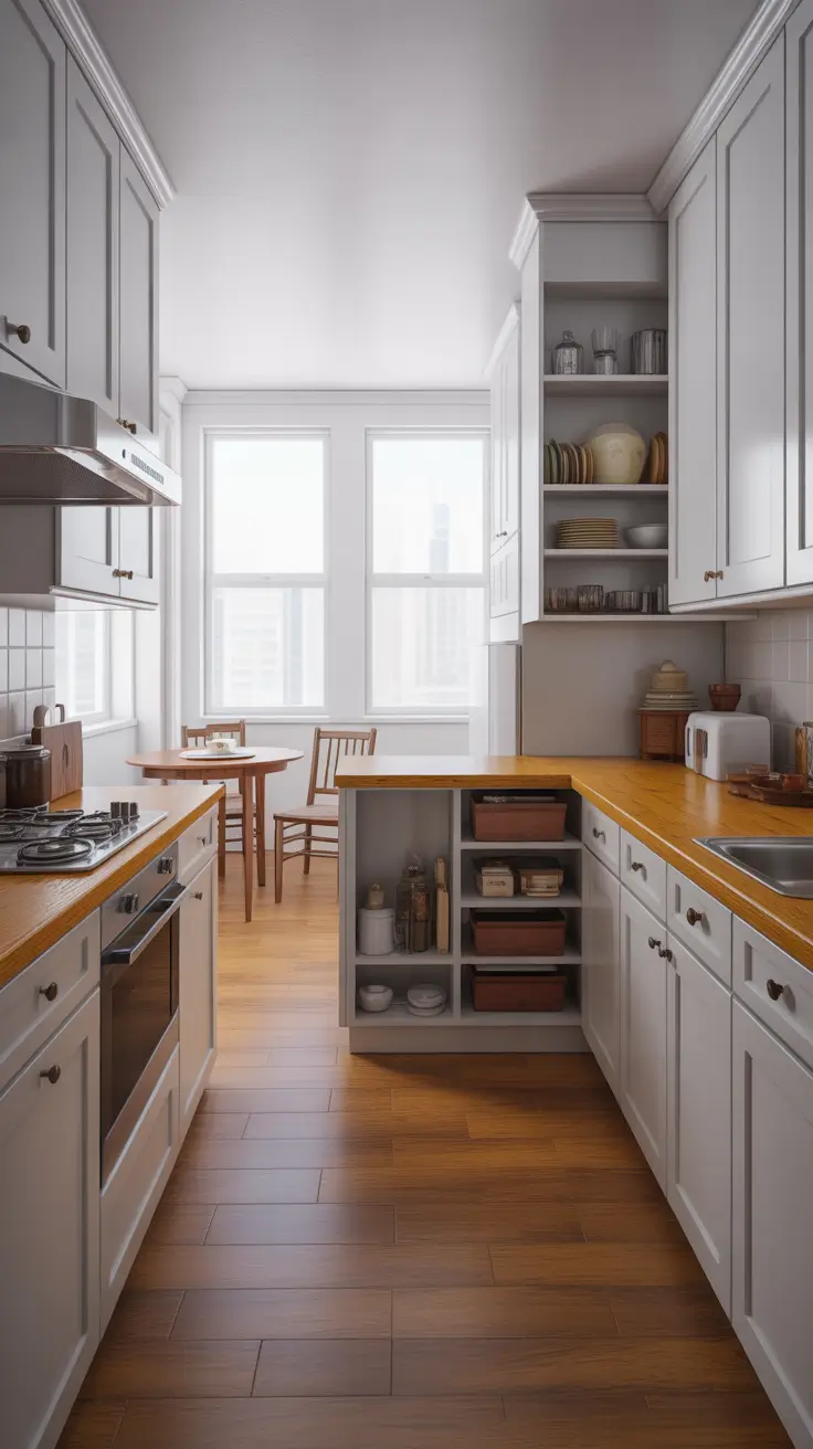 Vintage Kitchen Ideas 2026 Vintage Kitchen Ideas Apartment Spaces With Simple White Cabinets