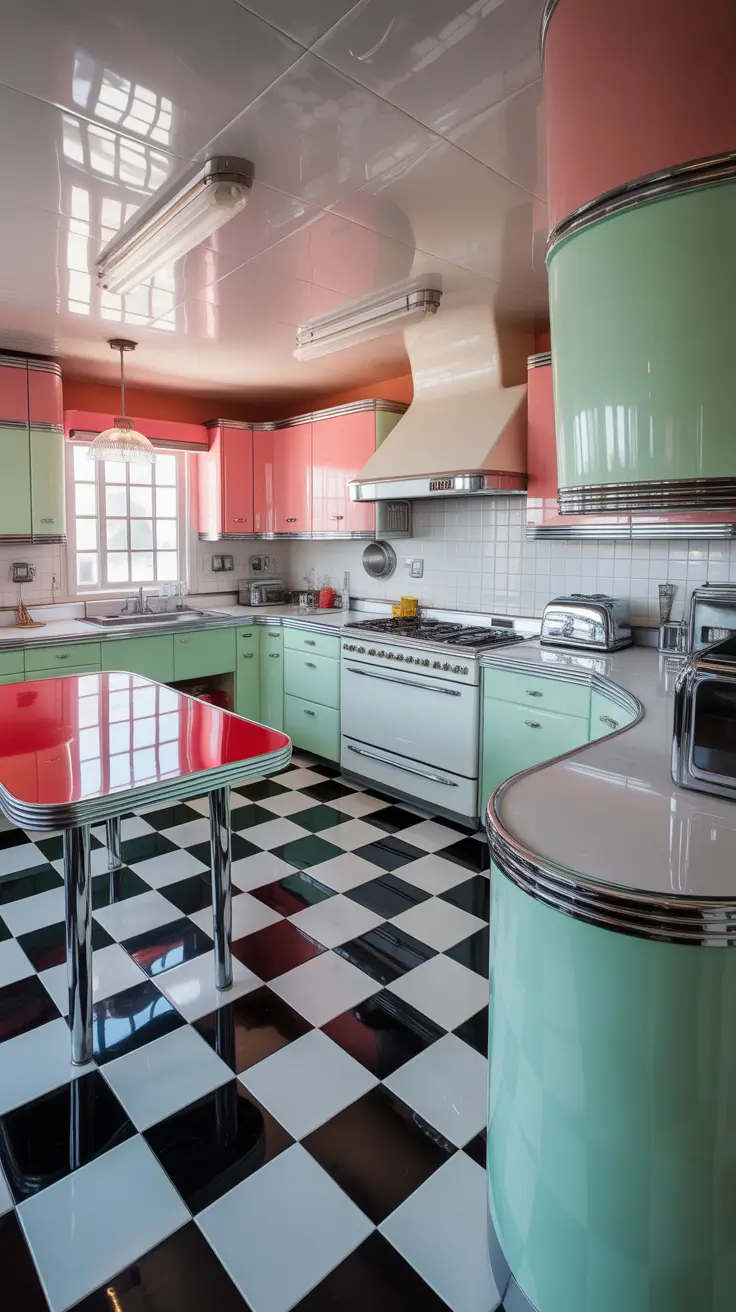Vintage Kitchen Ideas 2026 Vintage Kitchen Ideas Retro Inspired By Bold 1950s Details