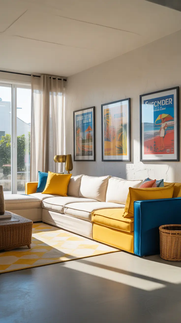 Wall Art for Living Room Ideas 2026 Navy Blue Wall Art Decor Ideas Living Room With Gallery Frames