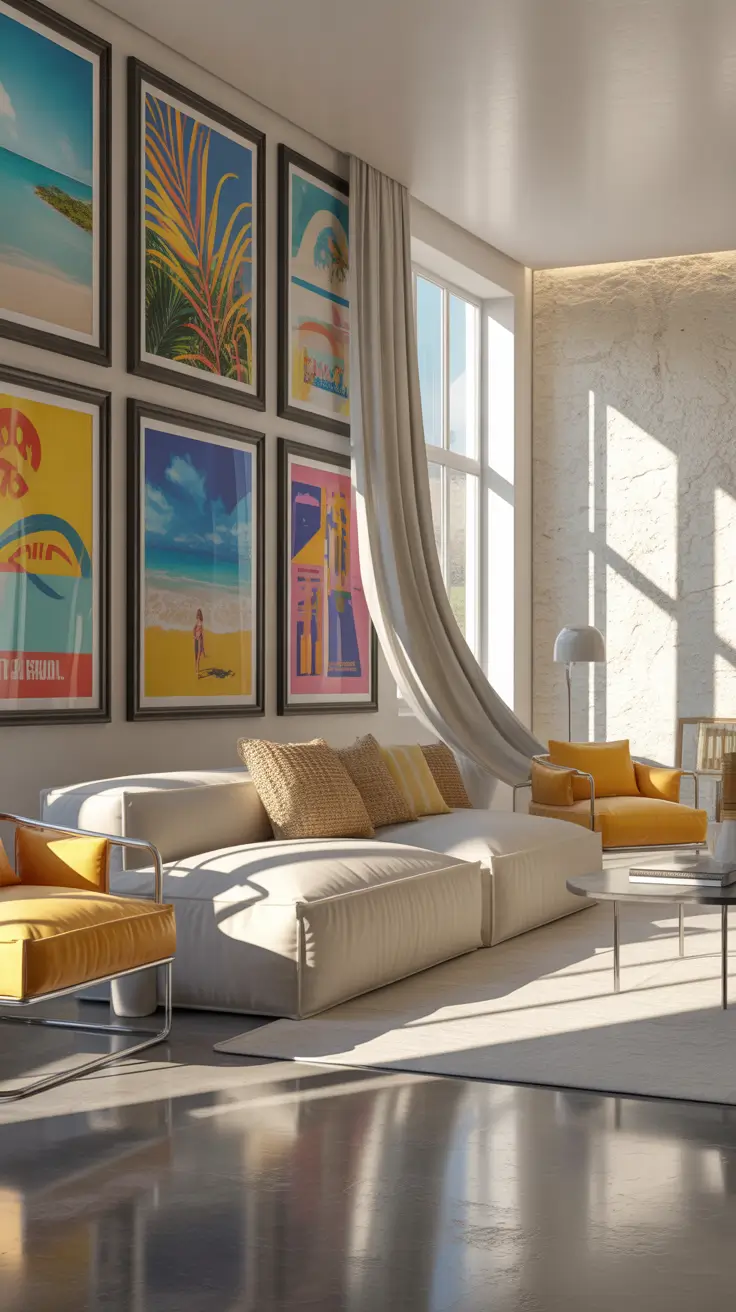 Wall Art for Living Room Ideas 2026 Navy Blue Wall Art Decor Ideas Living Room With Gallery Frames