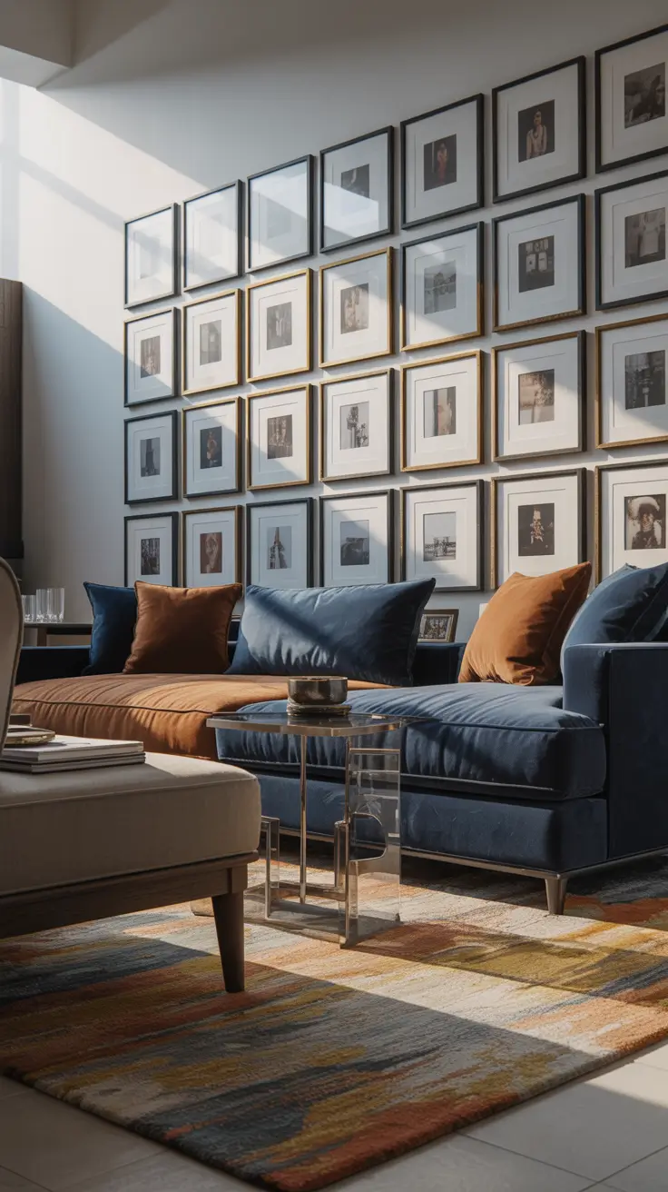 Wall Art for Living Room Ideas 2026 Art Wall Ideas For Living Room Using Hanging Pictures Frames Creatively