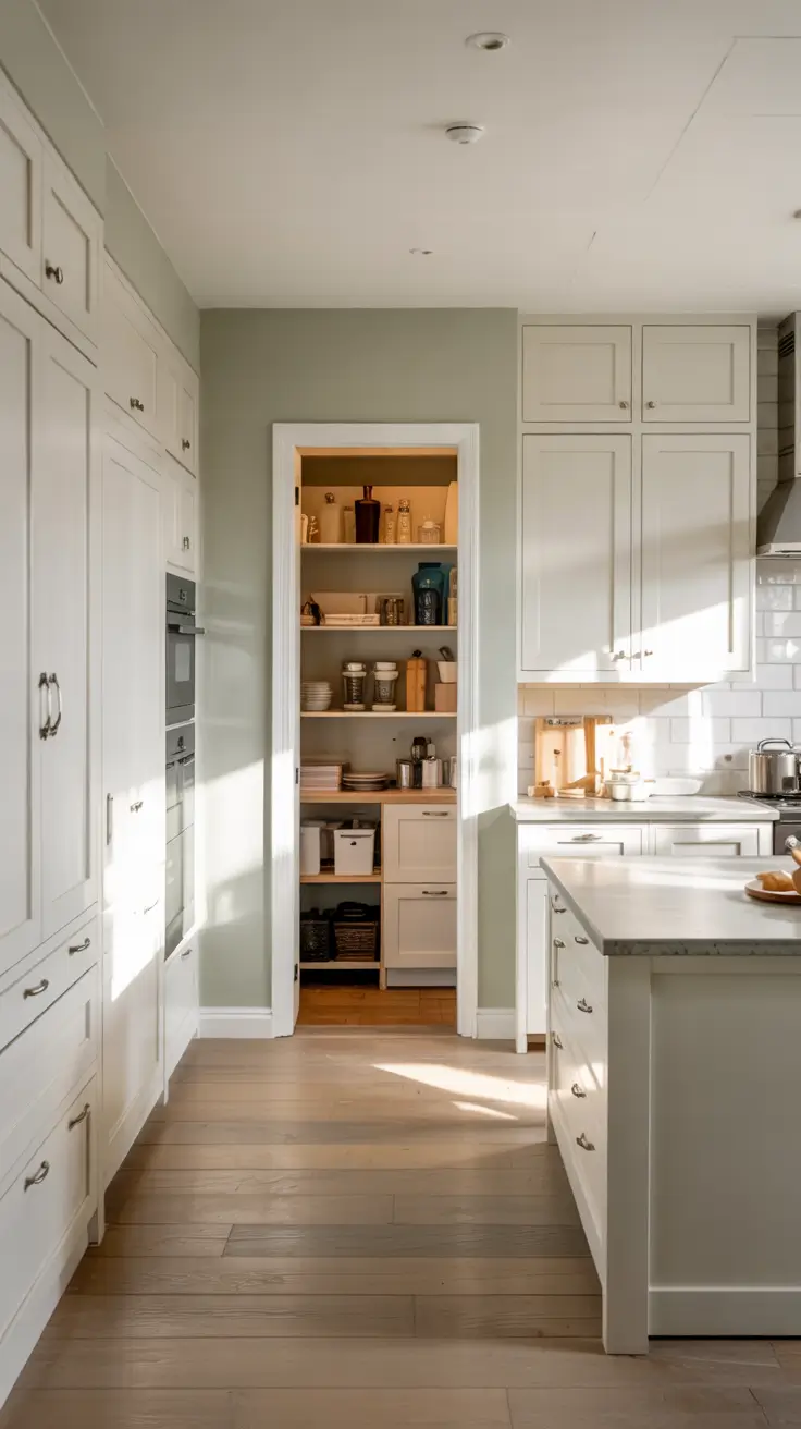 White Kitchen Cabinets Ideas 2026 Smart Pantry Storage With White Kitchen Cabinets Ideas