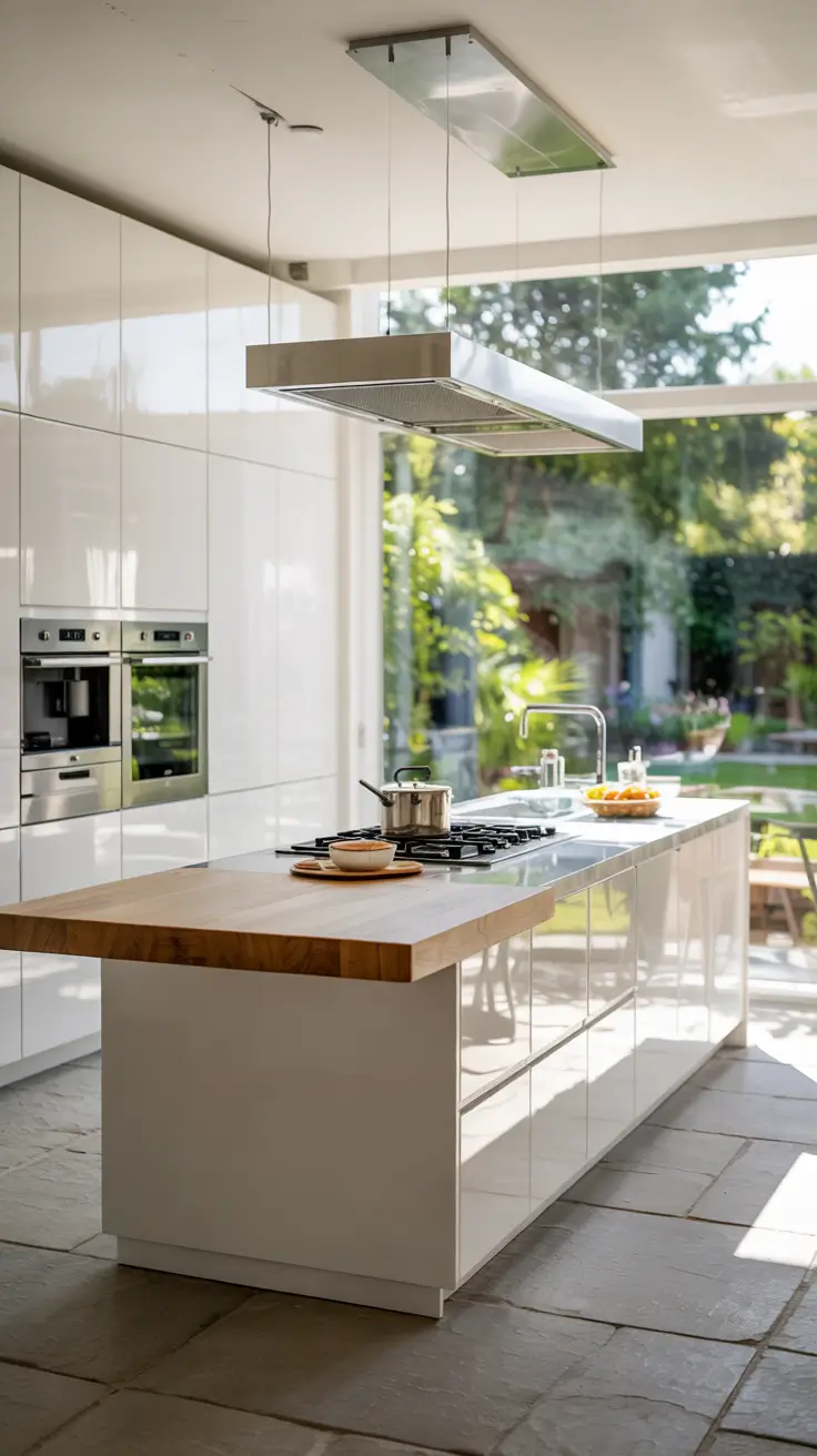 White Kitchen Cabinets Ideas 2026 Contemporary Kitchen Style Featuring Glossy White Kitchen Cabinets