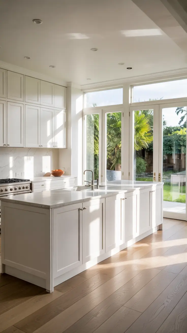 White Kitchen Cabinets Ideas 2026 White Kitchen Cabinets Ideas Modern Luxury In A Minimalist White Kitchen